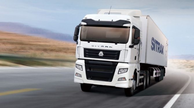 Продажи седельных тягачей из Китая выросли в 100 раз