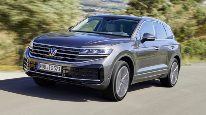 Volkswagen представил обновленный кроссовер Touareg