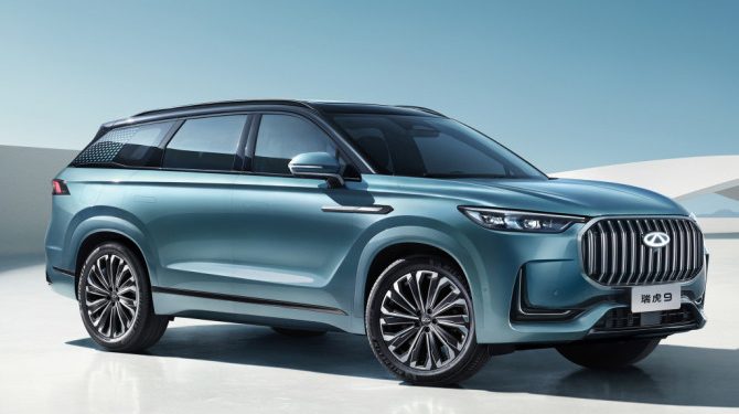 Chery Tiggo 9 может появиться в России уже в 2023 году