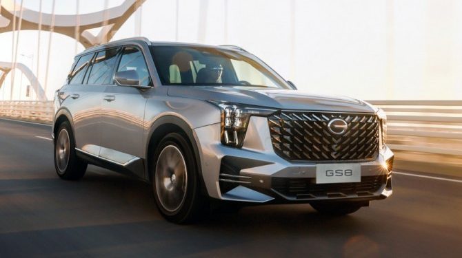 Кроссовер GAC GS8 нового поколения скоро появится в России
