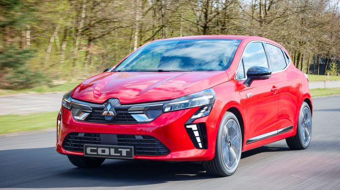 Mitsubishi представила новый хэтчбек Colt на базе Renault Clio