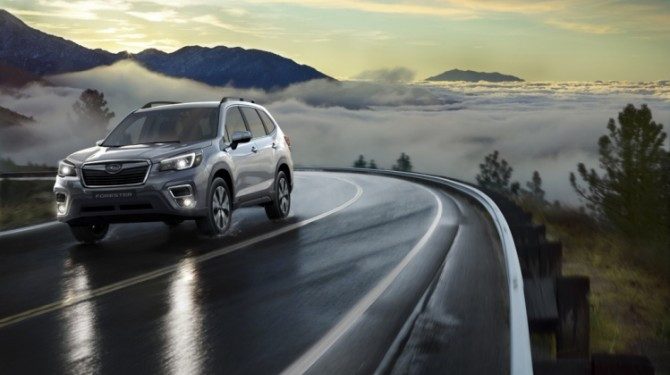 Subaru отзывает в России около 2,8 тысячи кроссоверов Forester