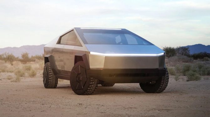 Tesla сообщила о планах производства пикапа Cybertruck