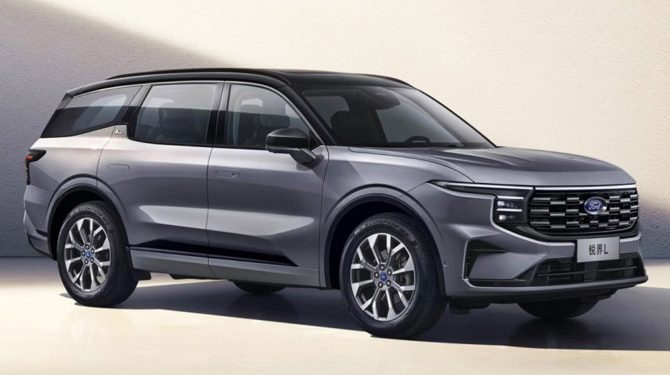 В России появился кроссовер Ford Edge L по цене от 4,8 млн рублей