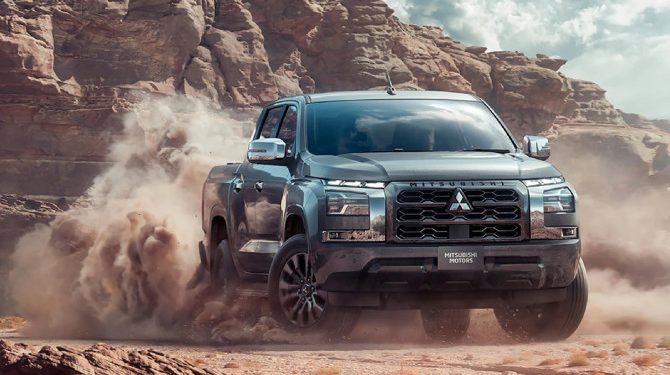 Mitsubishi представила пикап L200 нового поколения