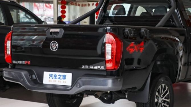 Пикап Foton Tunland стал доступен в России за 8,3 млн рублей