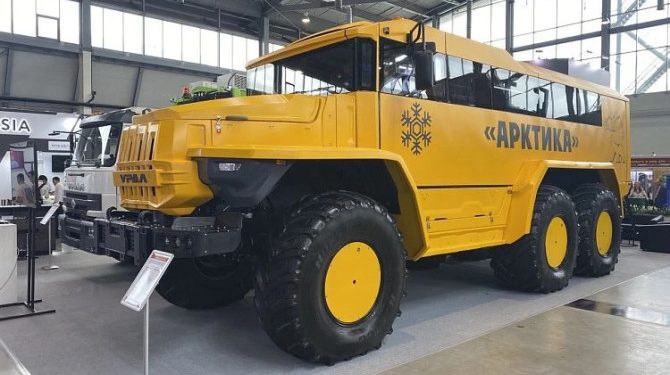 Производство арктических автобусов «Урал» начнется в конце 2025 года
