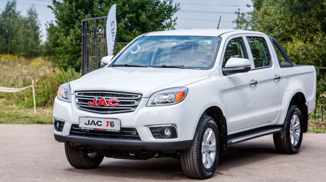 Производство пикапа JAC T6 может начаться в России