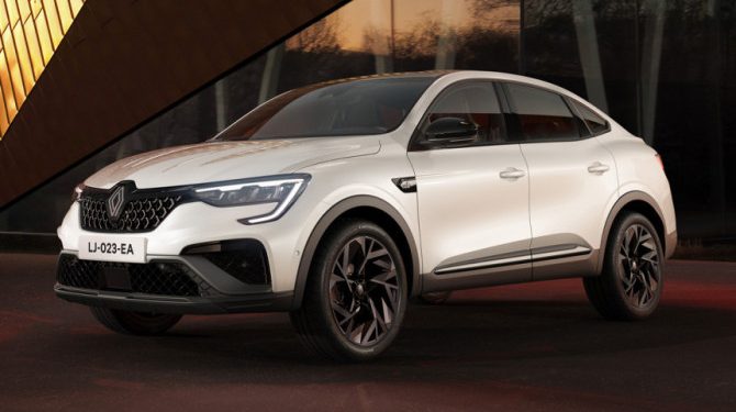 Renault обновила кроссовер Arkana для Европы