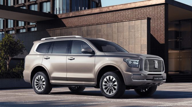 Стало известно, сколько внедорожников TANK 500 продано в России