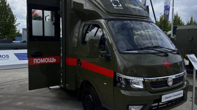 «Швабе» представил новый автомобиль скорой помощи