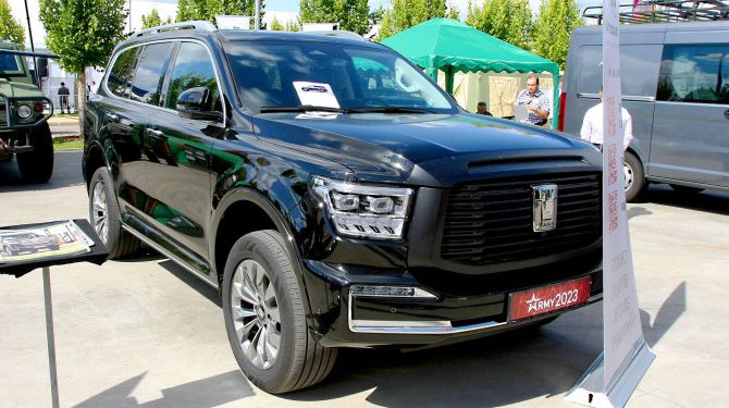 В России представлена бронированная версия внедорожника TANK 500