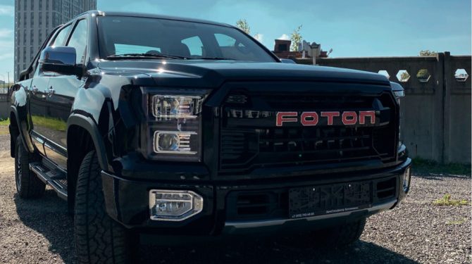 В России начались продажи пикапов Foton Tunland G9