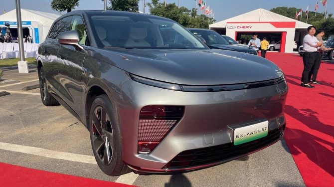 Электрокроссовер EXEED Exlantix ET доберется до России к концу 2024 года