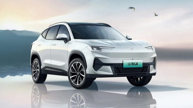 Jetour представил новый кроссовер Shanhai L6