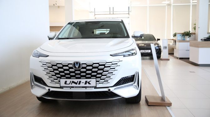 Кроссовер Changan UNI-K в сентябре впервые стал бестселлером марки в России