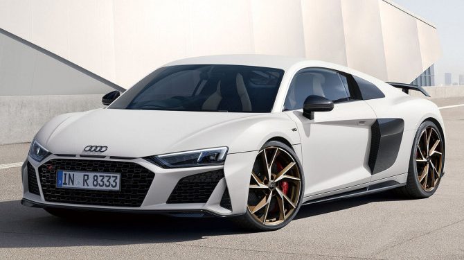 Audi выпустила прощальную серию купе R8