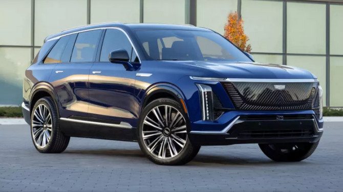 Cadillac рассекретил электрический кроссовер Vistiq