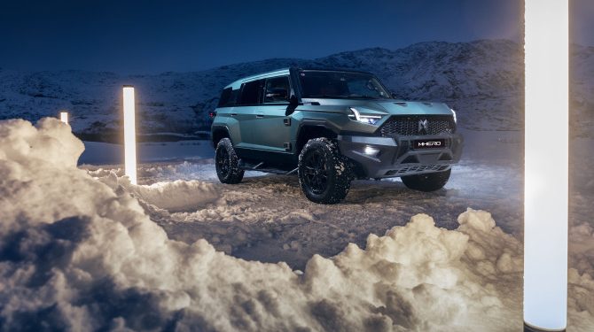 Дилер раскрыл стоимость внедорожника M-Hero
