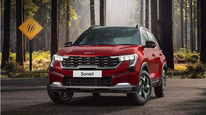 Kia представила обновленный кроссовер Sonet