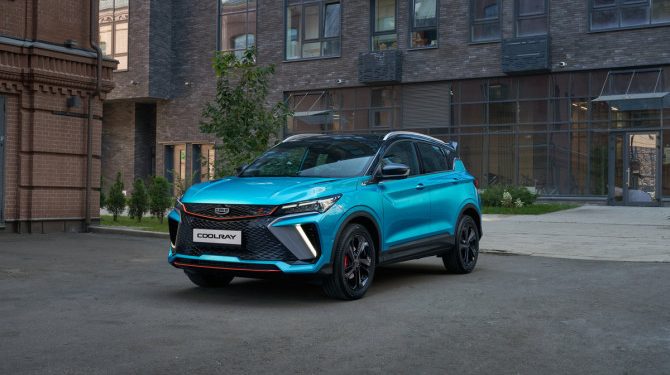 Новый Geely Coolray в ноябре стал бестселлером марки в России