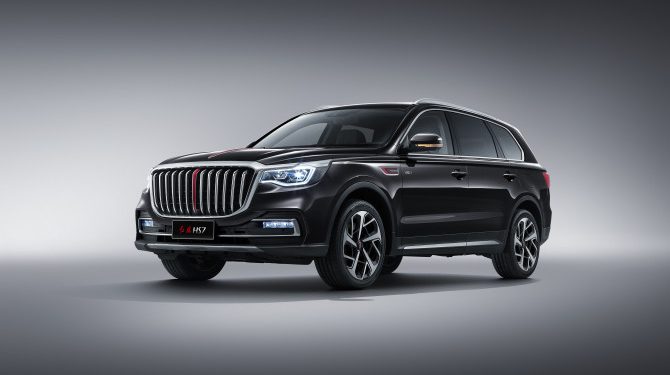 Премиальный кроссовер Hongqi HS7 появился в продаже по цене от 7 млн рублей