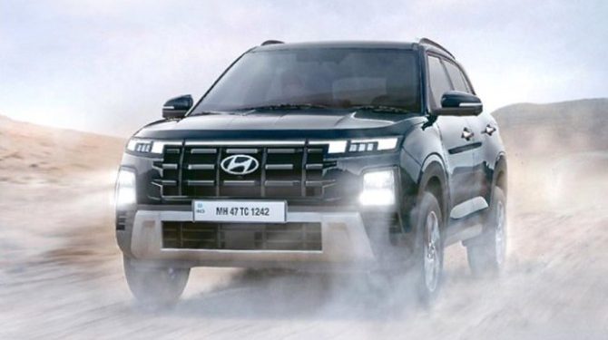 Hyundai раскрыла рестайлинговый кроссовер Creta