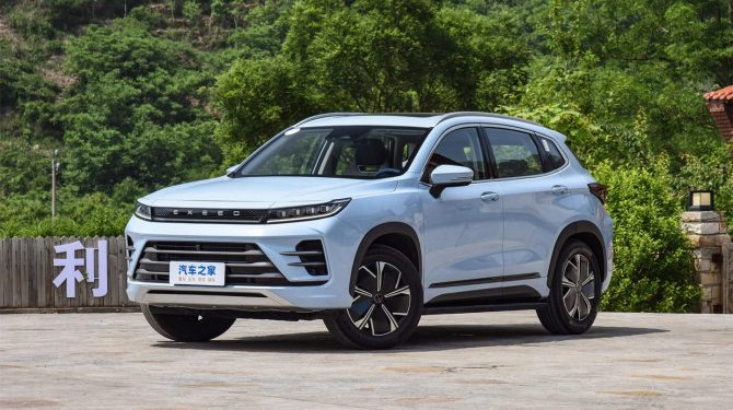 Представлен обновленный кроссовер EXEED LX, который ожидается в России