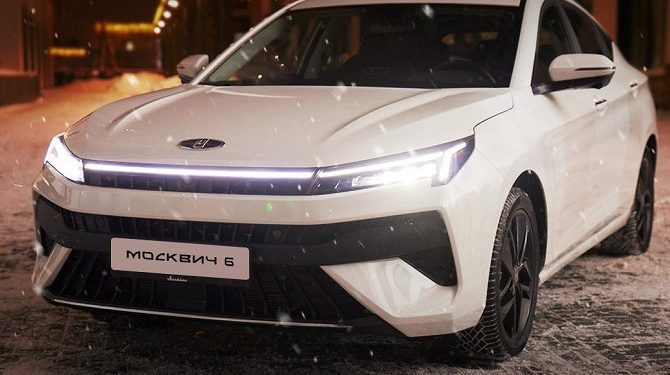 Самый дорогой «Москвич 6» ожидается у дилеров во второй половине января