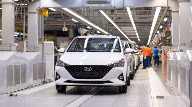 СМИ: петербургский завод Hyundai перезапустил сборку Hyundai Solaris и Kia Rio
