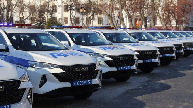 ГИБДД закупает патрульные кроссоверы Haval F7