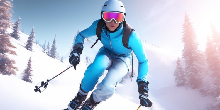 Обучение катанию на горных лыжах