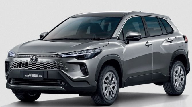 Toyota представила обновленный кроссовер Corolla Cross
