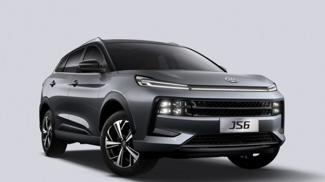 Кроссовер JAC JS6 получил новую топ-версию в России