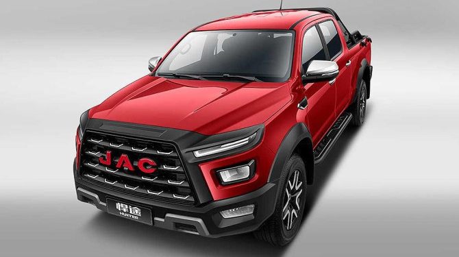 Пикап JAC T9 появился у российских дилеров