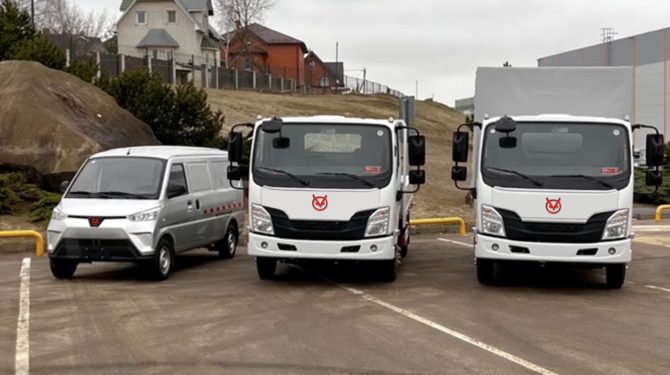 В Елабуге выпущен первый электрофургон Sova 25