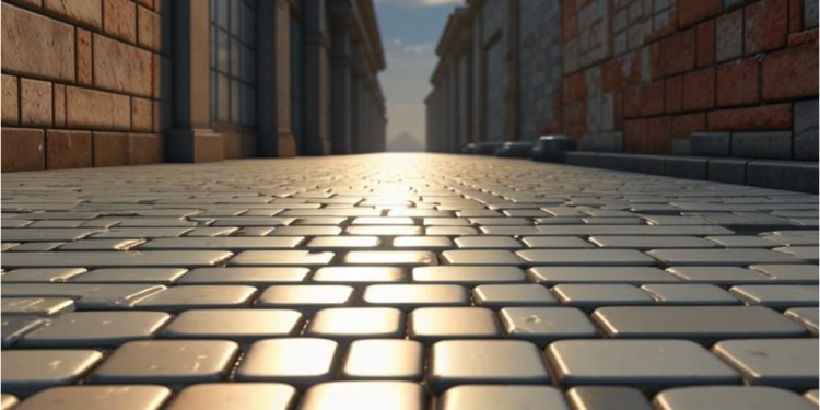 Брусчатка из серо-зеленого песчаника: выбор и применение