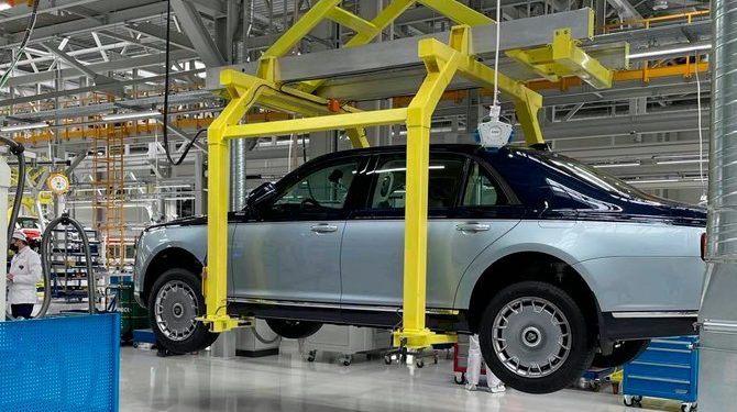 Локализация производства автомобилей Aurus достигла 90%