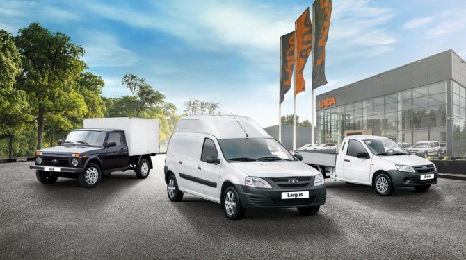 Сборку пикапов и фургонов LADA перенесут на площадку АВТОВАЗа