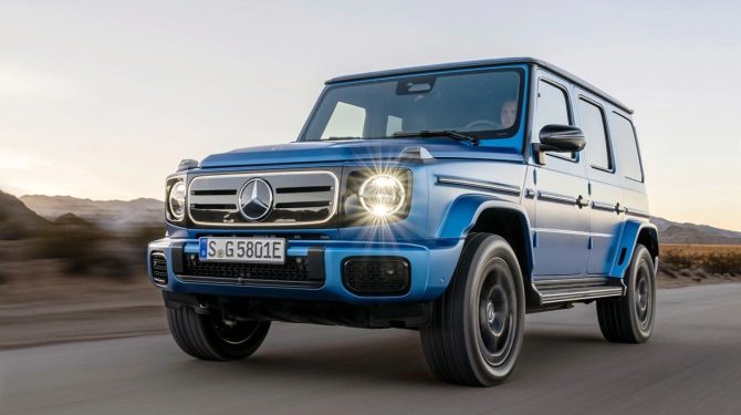 Состоялась премьера электрического внедорожника Mercedes-Benz G-Class