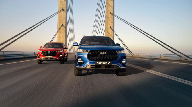 Кроссовер XCITE X-Cross 7 поступил в продажу по цене от 2,5 млн рублей