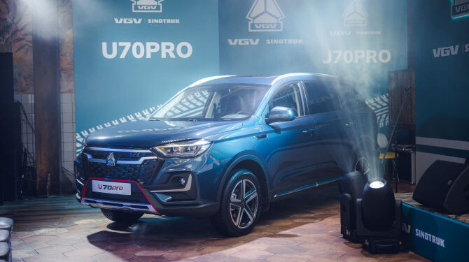 Названы цены на кроссоверы VGV U70 Pro и U75 Plus для России
