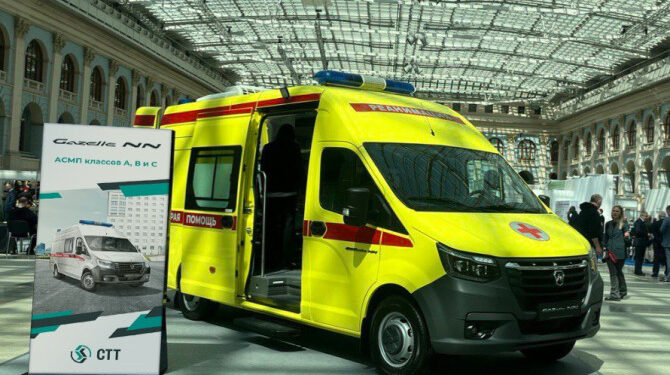 Представлен реанимобиль на базе «Газель NN»