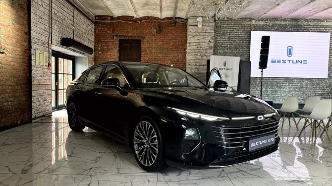 Состоялась презентация обновленного лифтбека FAW/Bestune В70 в России