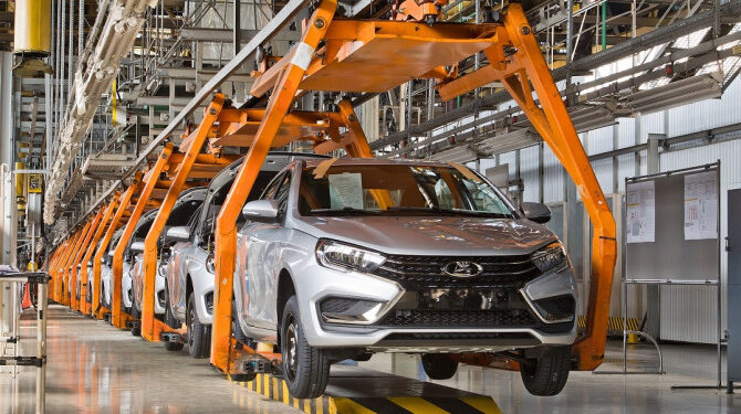 АВТОВАЗ в январе – апреле 2024 года увеличил выпуск автомобилей LADA на 66%