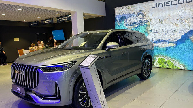 Дилер рассказал о продажах кроссовера JAECOO J8