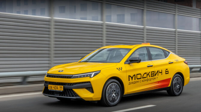 Лифтбек «Москвич 6» появился в такси