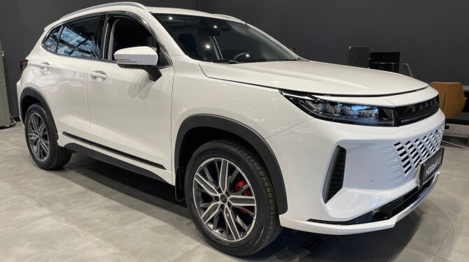 Обновленный кроссовер EXEED LX появился у дилеров