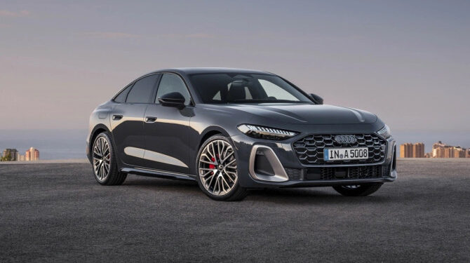 Audi представила новые лифтбек и универсал A5