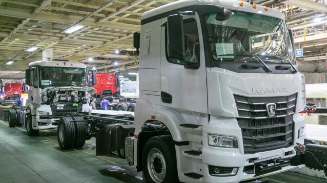 КАМАЗ выпустил новые модели грузовиков поколения К5